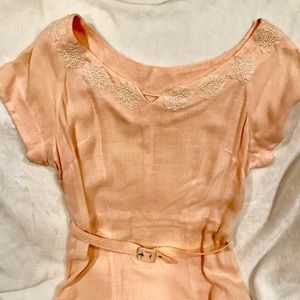 Pretty in pink vintage sun dress!